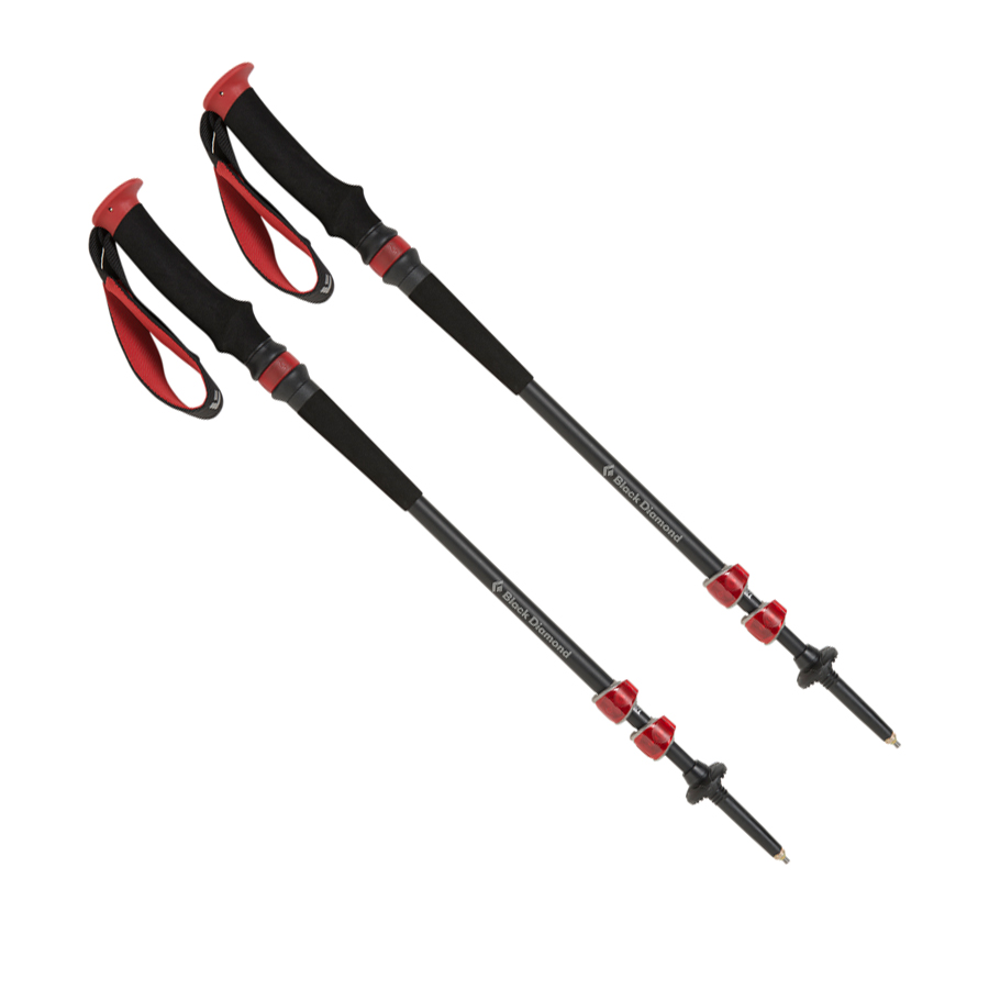 Black Diamond Trail Pro Shock Trekking Poles Countryside