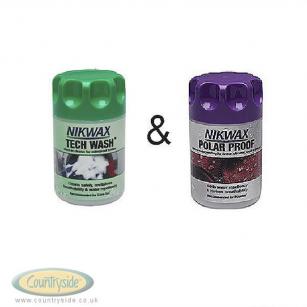 NIKWAX TWIN PACK TECWSH/POLARP NIKWAX TWIN PACK TECWSH/POLARP