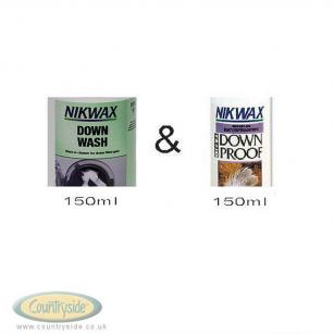 NIKWAX DOWN WASH/PROOF 150ML NIKWAX DOWN WASH/PROOF 150ML