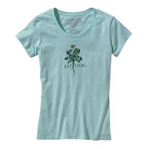 PATAGONIA WMS EAT LOCAL TEE PATAGONIA WMS EAT LOCAL TEE