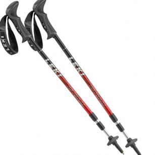 LEKI SOFTLITE AS-PAIR-SIVER/RD LEKI SOFTLITE AS-PAIR-SIVER/RD
