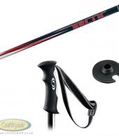 SALOMON ARCTIC POLES RED/SILVR