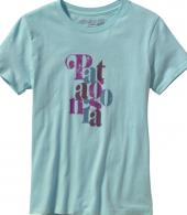 PATAGONIA WMS OVERLAP LOGO T