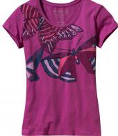 PATAGONIA WMS BUTTERFLIES TEE PATAGONIA WMS BUTTERFLIES TEE