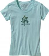 PATAGONIA WMS EAT LOCAL TEE