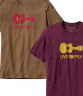 PATAGONIA LIVE SIMPLY GUITAR T PATAGONIA LIVE SIMPLY GUITAR T