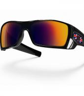UK BATWOLF POLBLK/POSIT RED IR