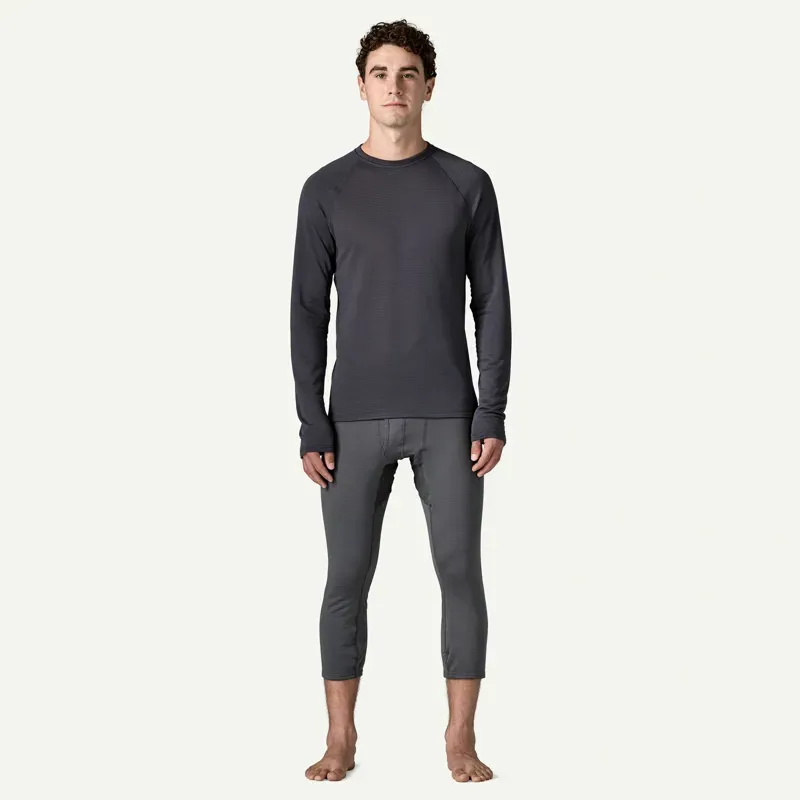 Patagonia Men's Capilene Thermal Weight Boot Length Bottoms in Smolder Blue-3