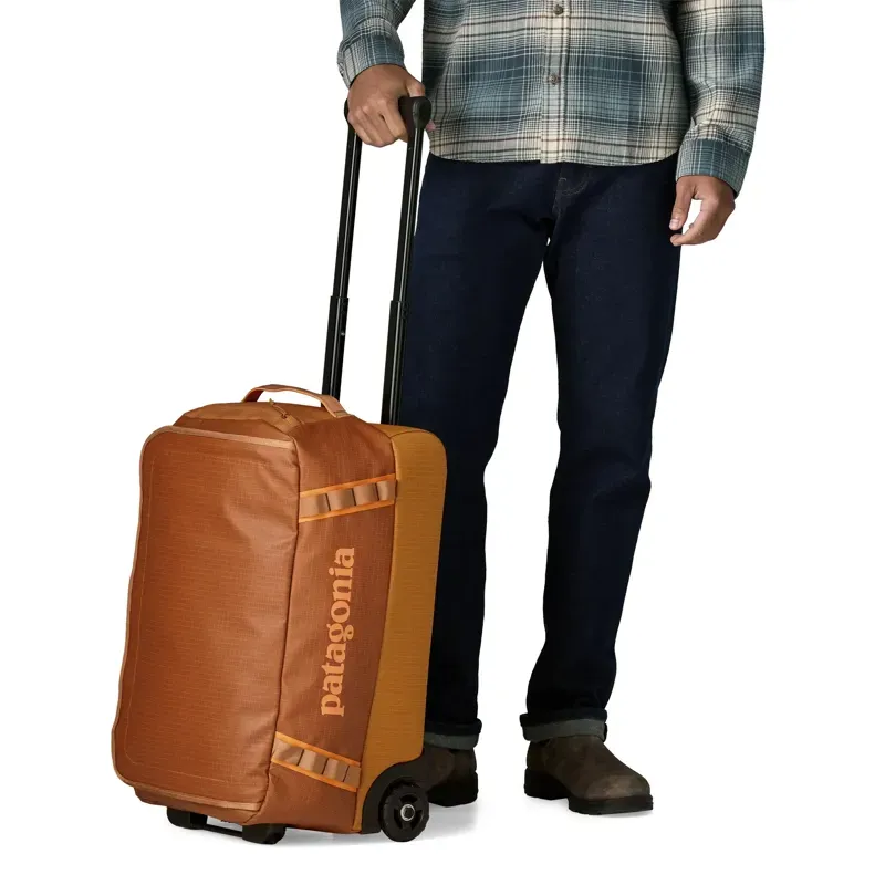 Patagonia Black Hole Wheeled Duffel 40L in Cinnamon Brown-2