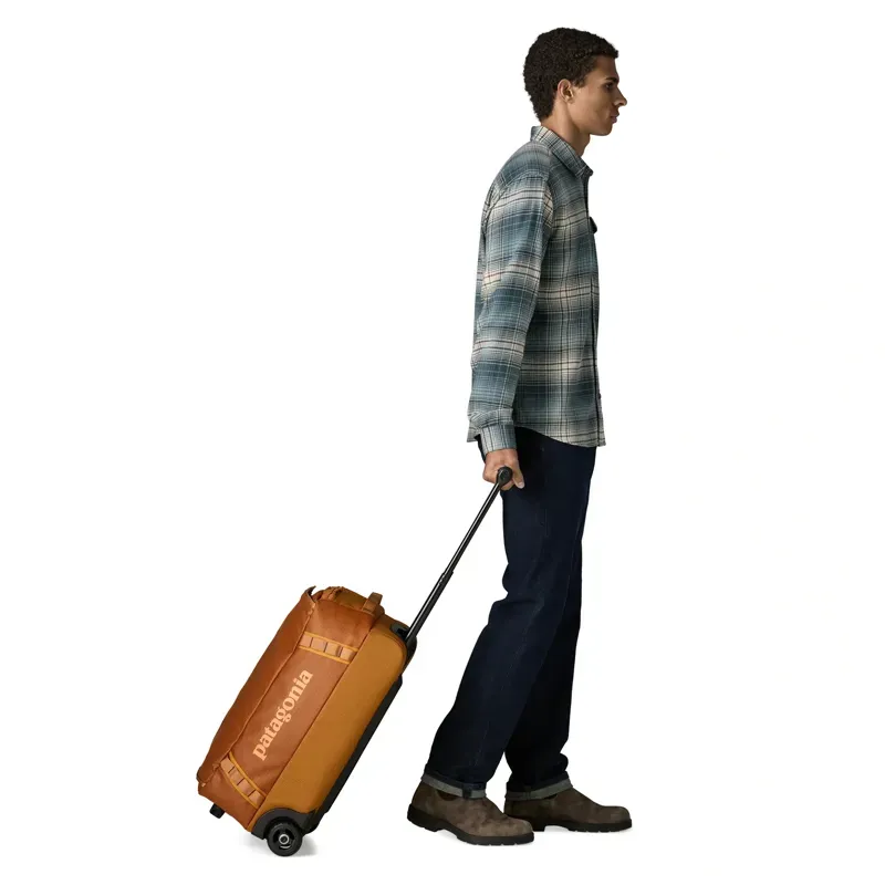 Patagonia Black Hole Wheeled Duffel 40L in Cinnamon Brown-4