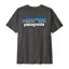 Patagonia P-6 Logo Men's T-Shirt in Ink Black