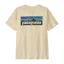 Patagonia P-6 Logo Men's T-Shirt in Undyed Natural