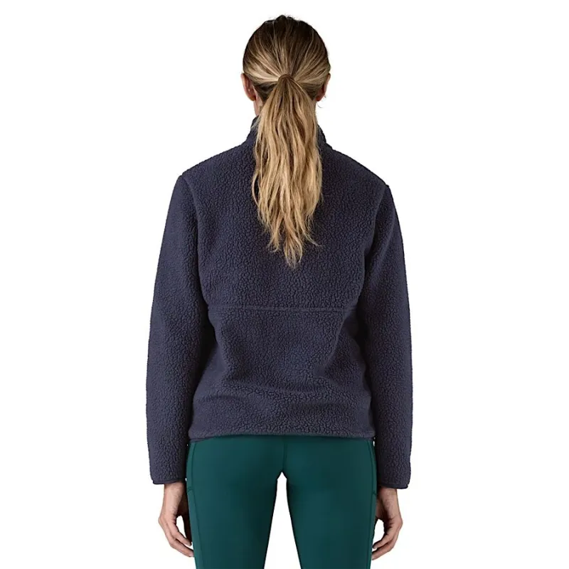 Patagonia Retro Pile Fleece Marsupial Women's Sunken Blue-2