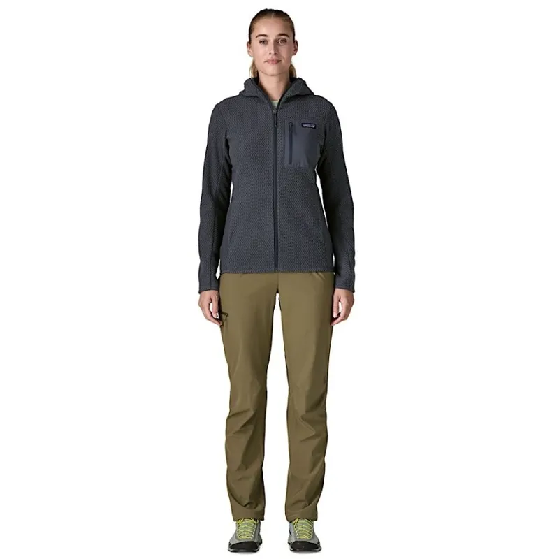 Patagonia R1 Air Women's Full-Zip Fleece Hoody in Smolder Blue-4