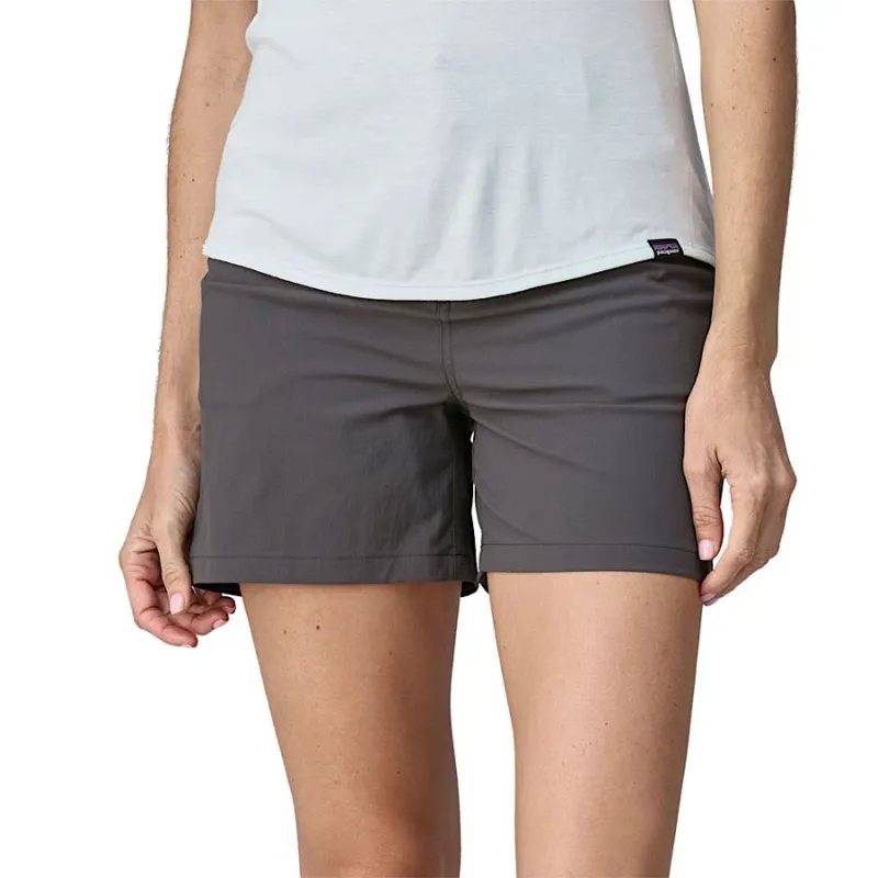 Patagonia Quandary Women's Shorts 5-inch in Forge Grey-1
