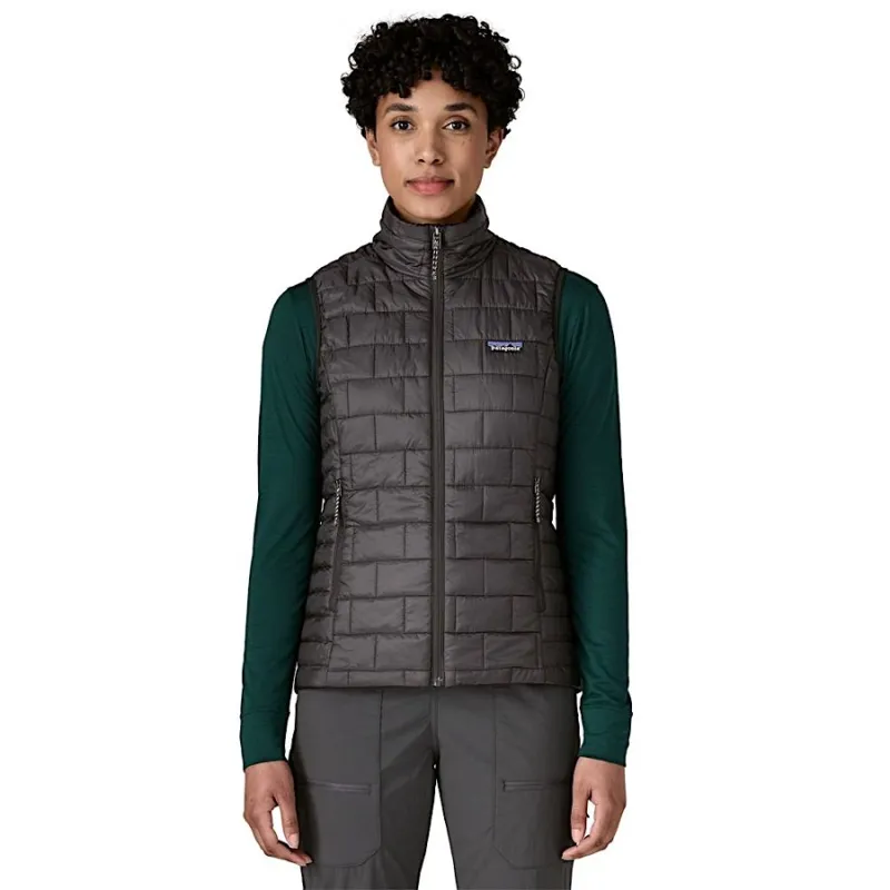 Patagonia Women's Nano Puff Vest in Black-1