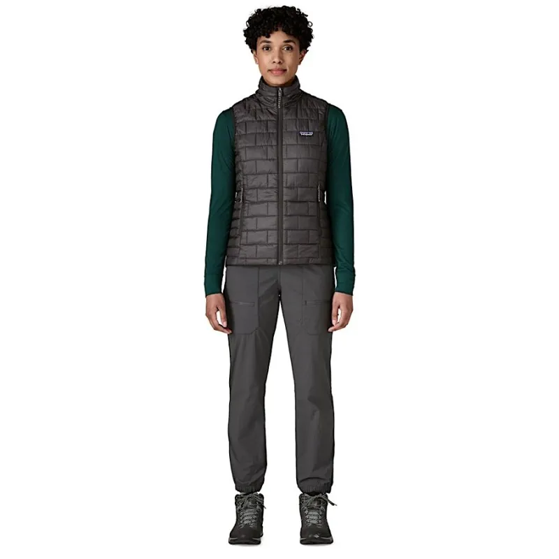 Patagonia Women's Nano Puff Vest in Black-3