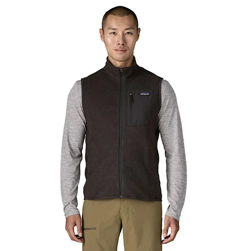 Patagonia R1 Air Men's Fleece Vest in Black-1