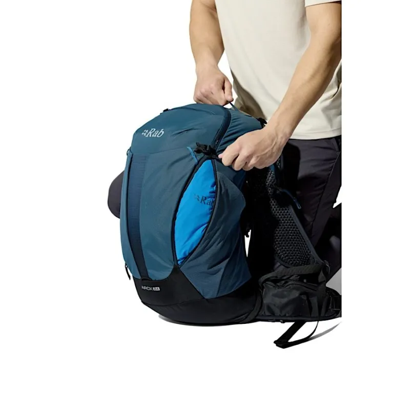 Rab Airox 24L Day Pack in Maya Blue-Black-13