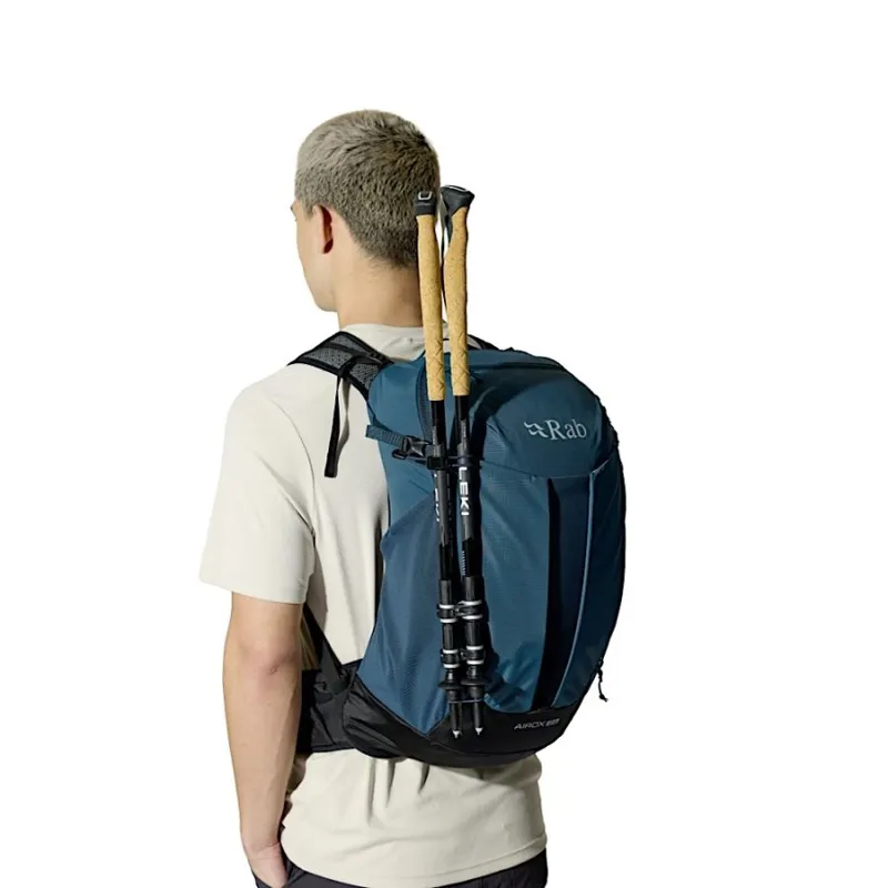 Rab Airox 24L Day Pack in Maya Blue-Black-12
