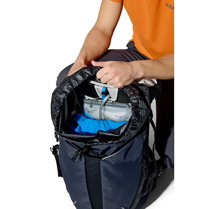 Rab Airox 36L Hiking Pack in Tempest Blue-9