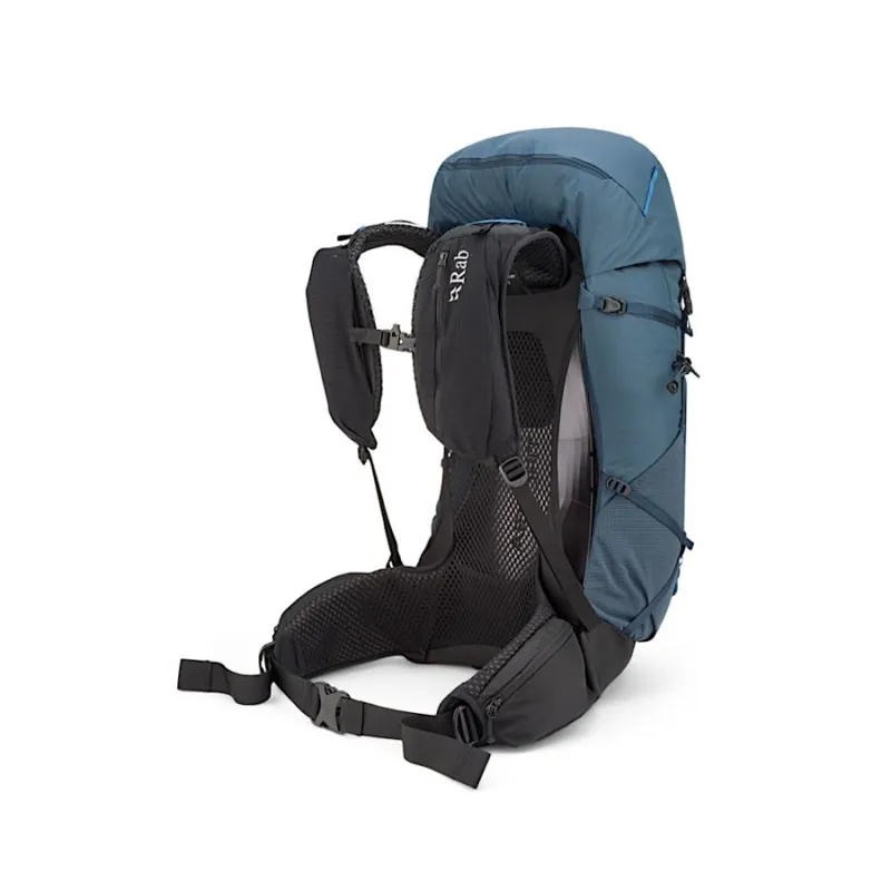 Rab Airox 36L Hiking Pack in Tempest Blue-3
