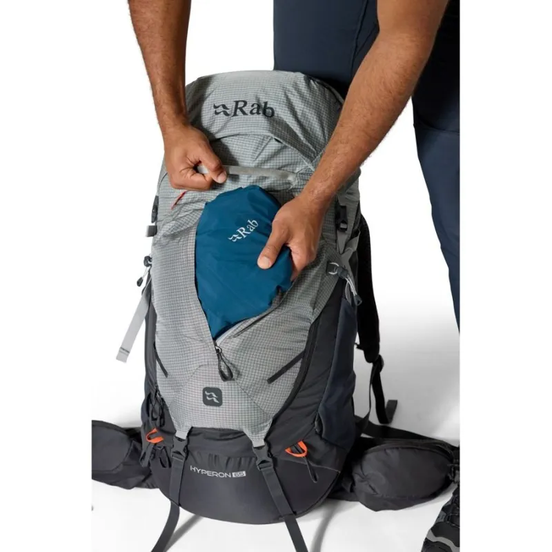 Rab Hyperon 65L Trekking Pack in Dark Pewter-Anthracite-8