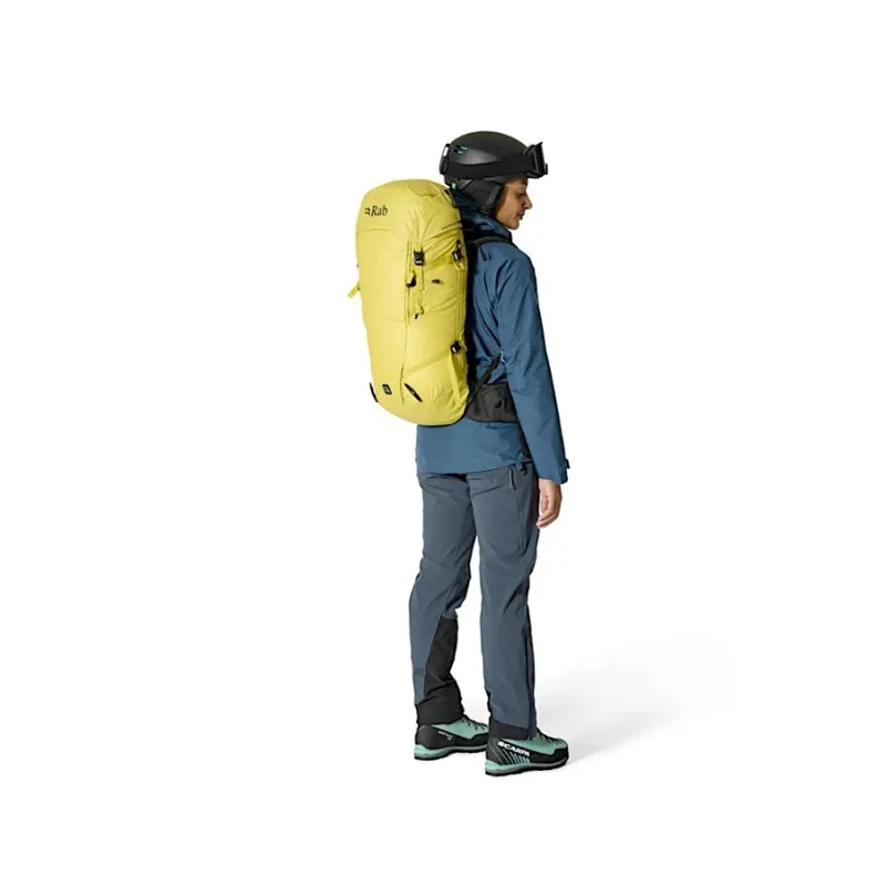 Rab Ascendor 35L Mountain Pack in Dark Pollen-4