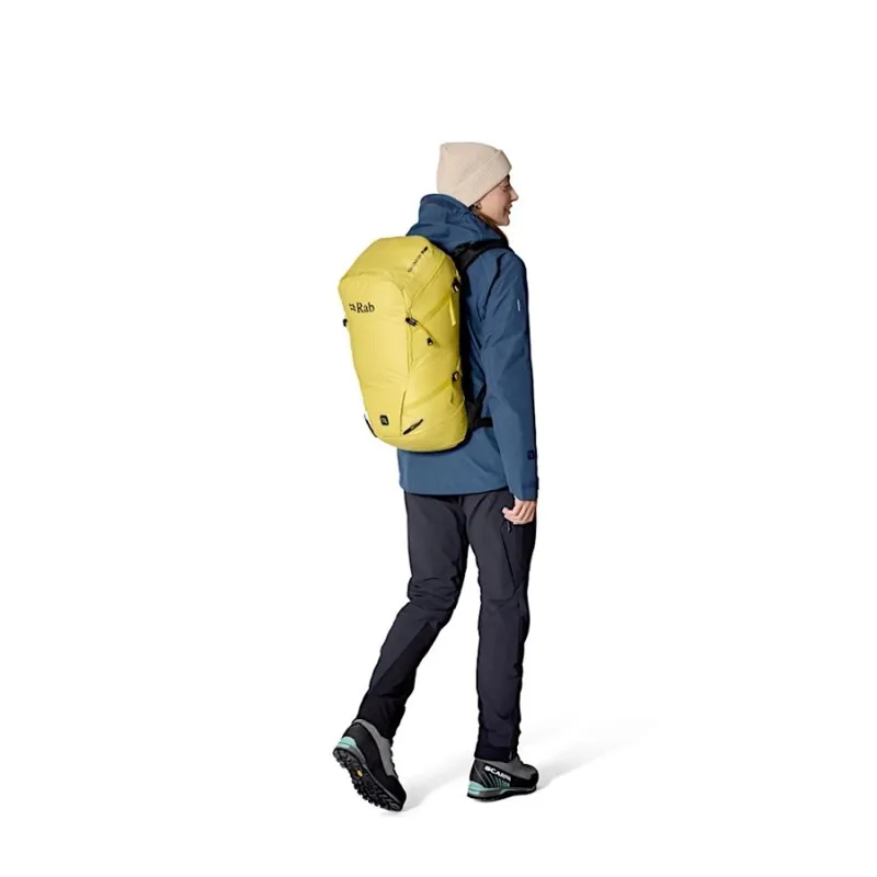 Rab Ascendor 35L Mountain Pack in Dark Pollen-6