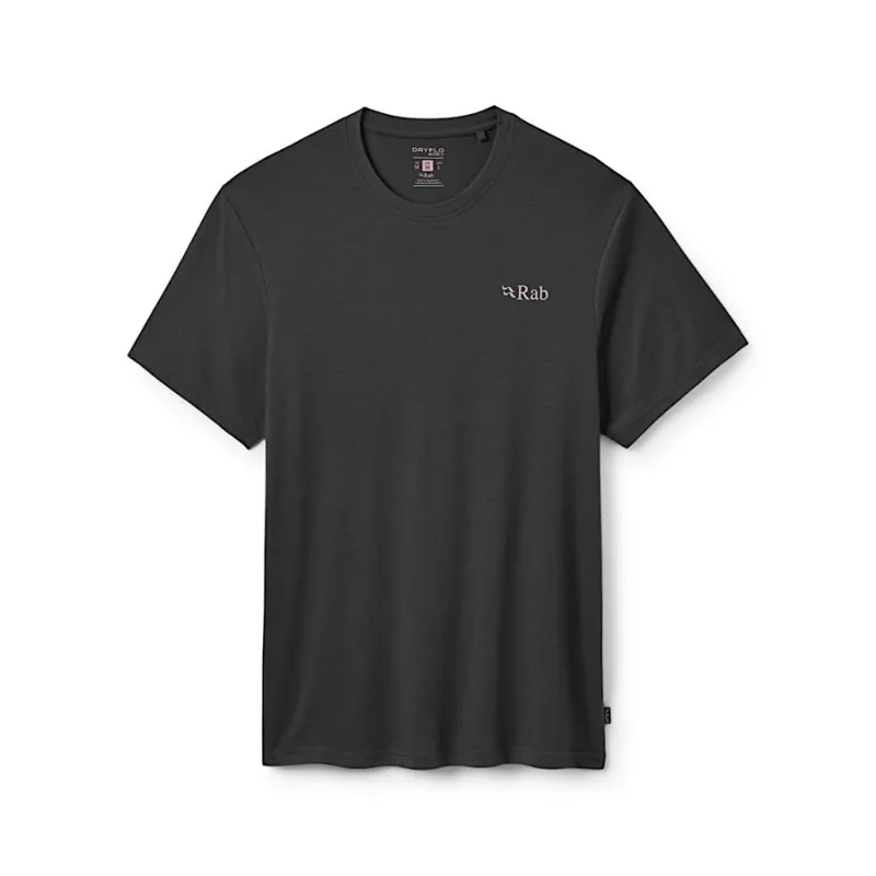 Rab Crimp Esker Men's Tee in Beluga-1