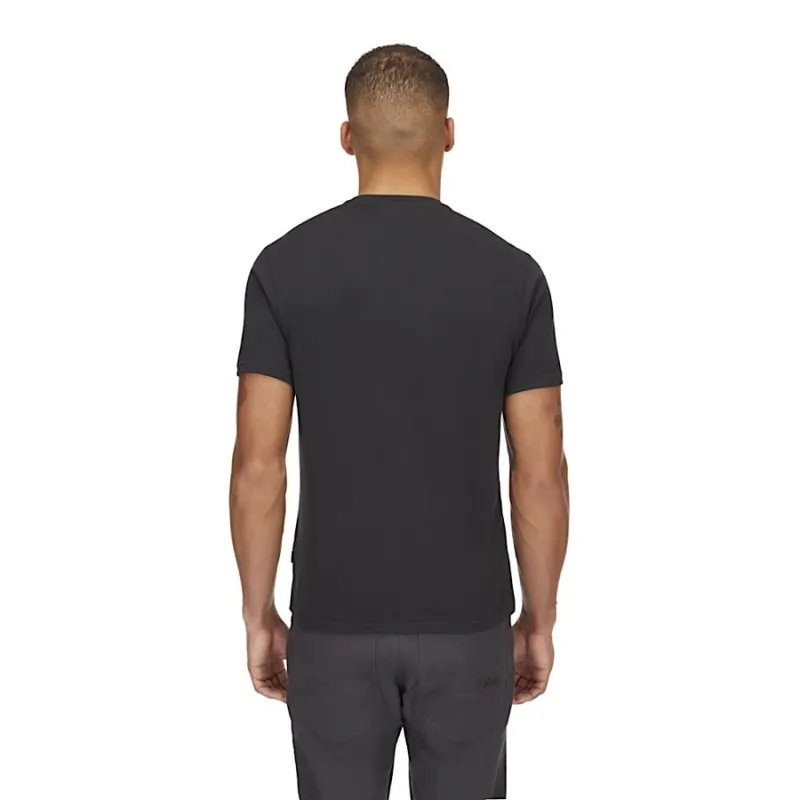 Rab Crimp Logo Men's Tee in Pebble-4