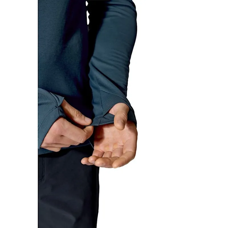Rab Force Men's LS Tee in Black-6