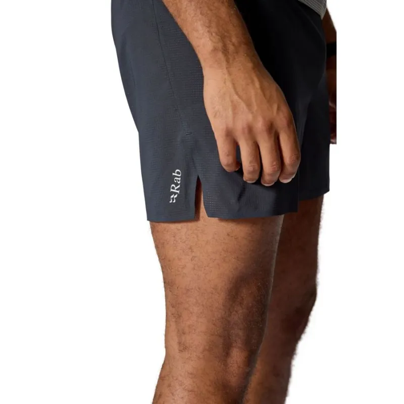 Rab Talus Light Men's Running Shorts in Ebony-4