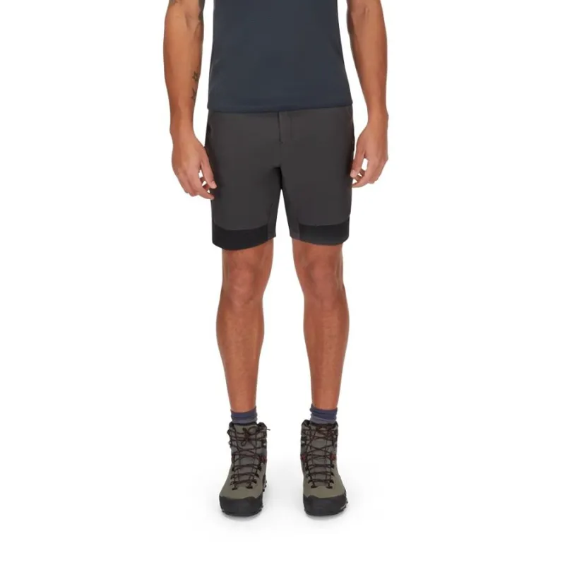 Rab Torque Mountain Shorts Men's 8in in Graphene-Anthracite-2