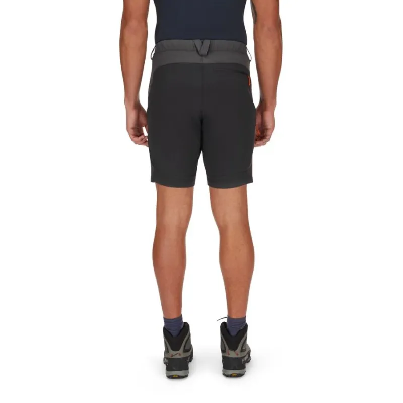 Rab Torque Mountain Shorts Men's 8in in Graphene-Anthracite-4