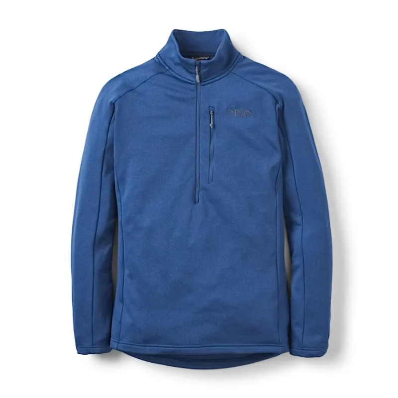 Rab Covex Men's Pull-On Fleece in Tempest Blue