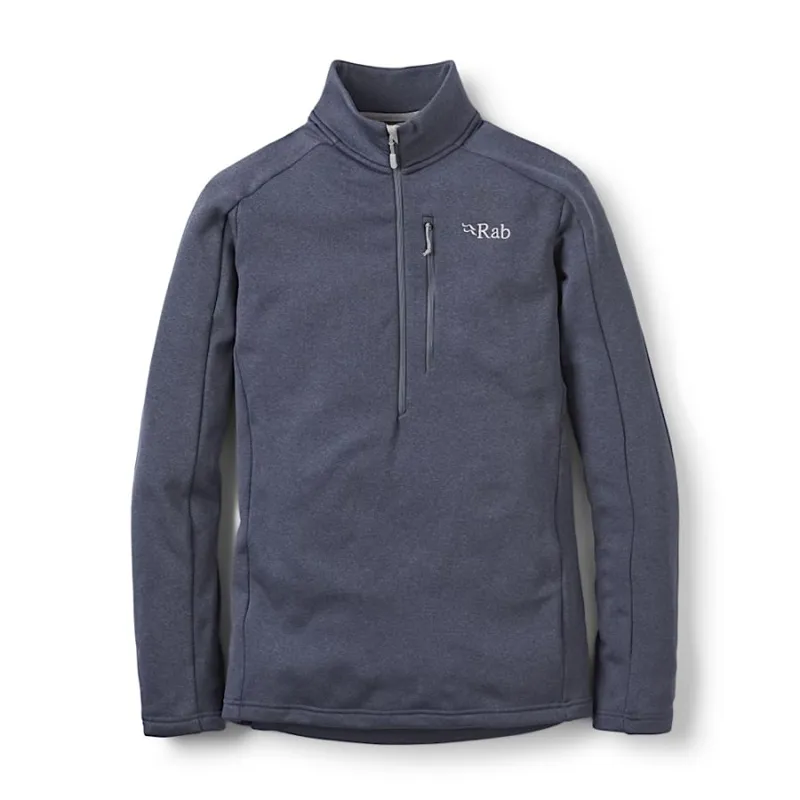Rab Covex Men's Pull-On Fleece in Steel