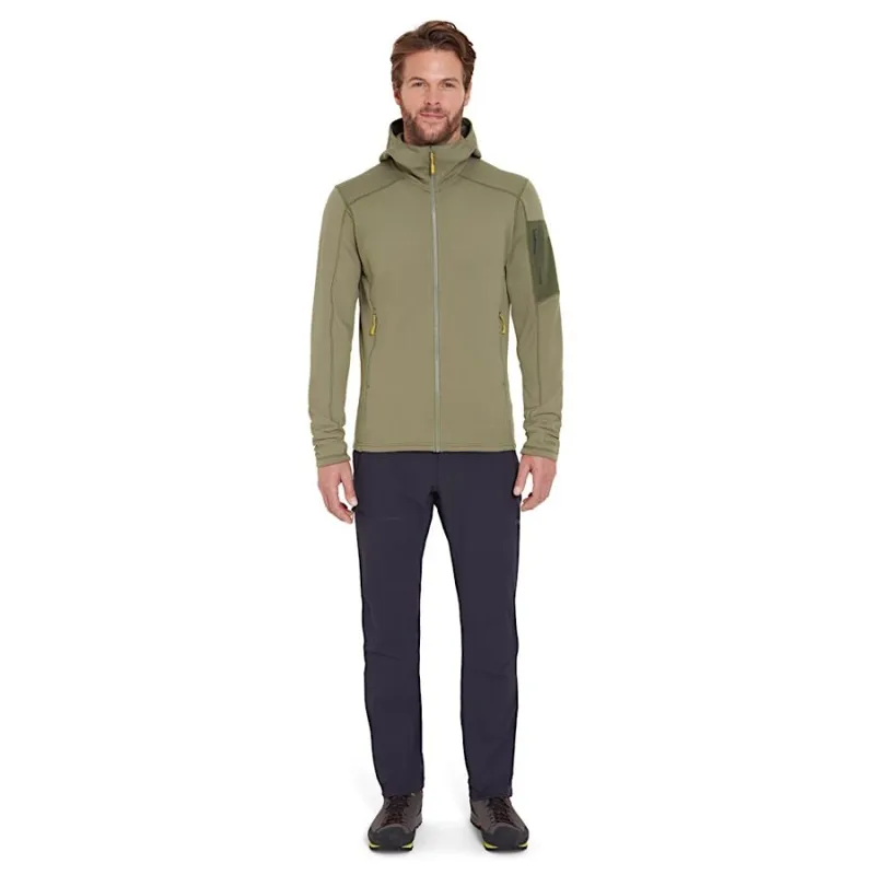 Rab Modulus Men's Fleece Hoody in Black-1