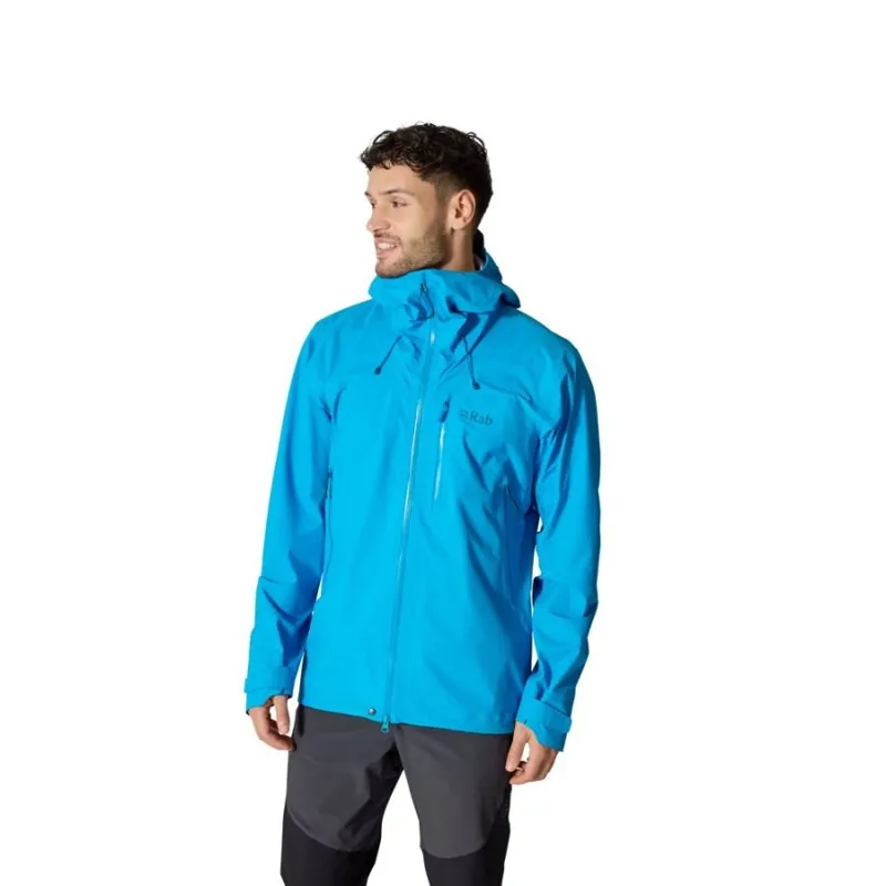 Rab Firewall Men's Mountain Waterproof Jacket in Dark Horizon-2