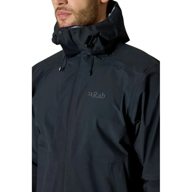 Rab Firewall Men's Waterproof Jacket in Light Khaki-6