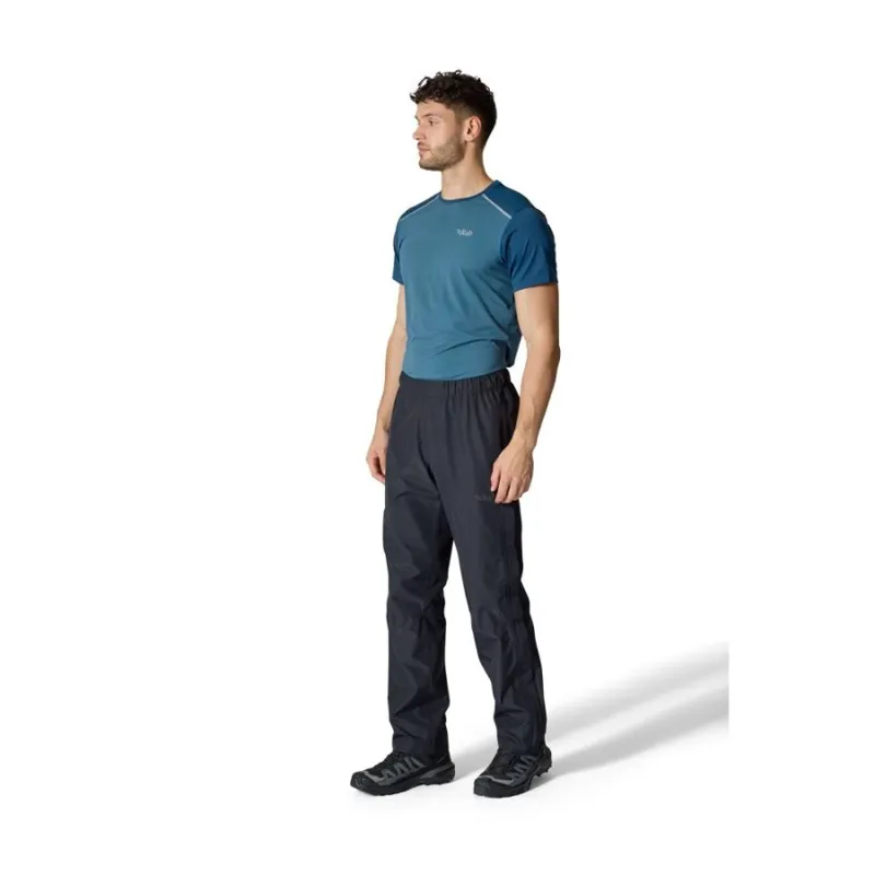 Rab Downpour Men's Waterproof Pants in Black-7
