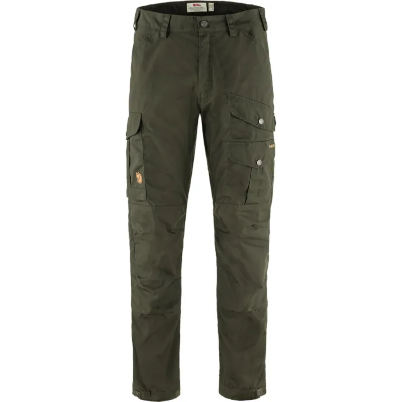 Fjallraven Mens Vidda Pro Trousers Regular Leg in Deep Forest