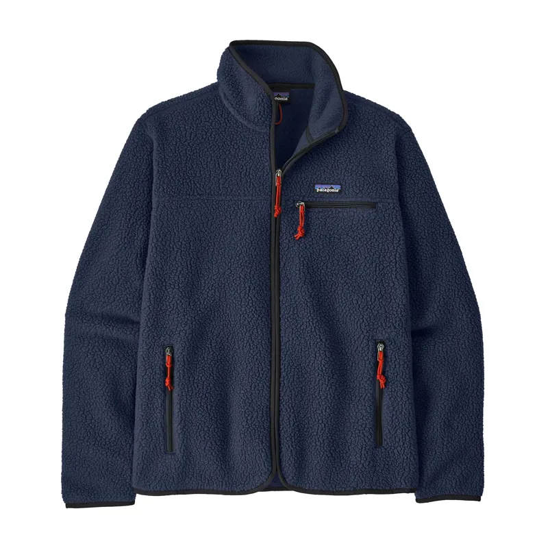 Patagonia Men's Retro Pile Fleece Jacket in New Navy