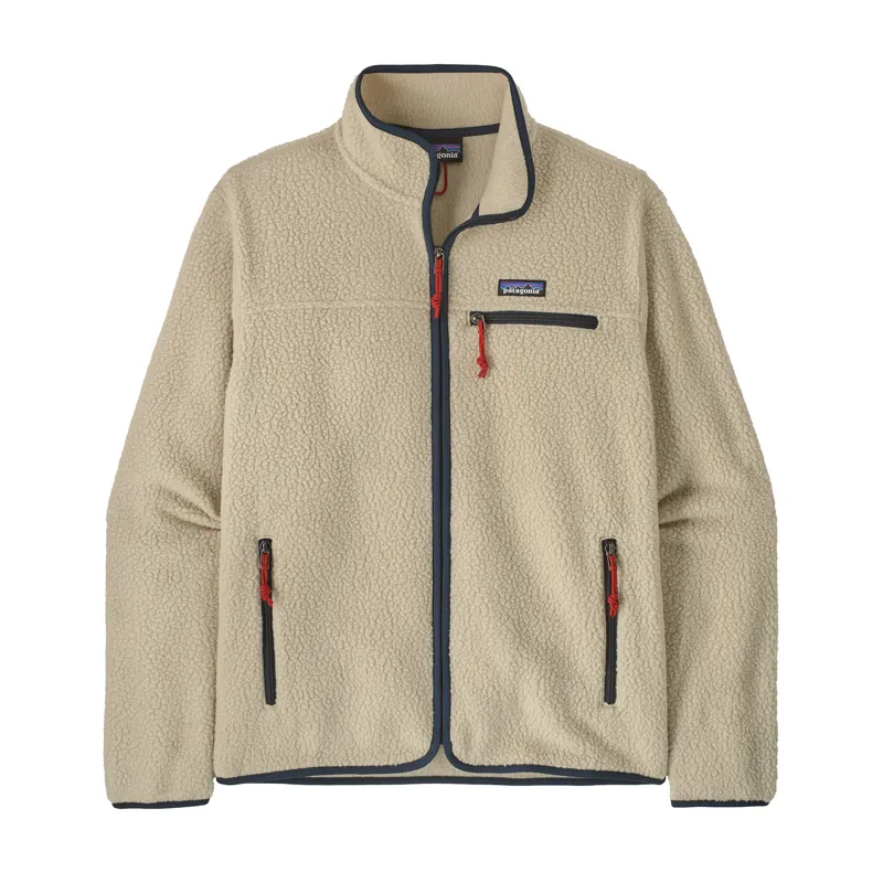 Patagonia Men's Retro Pile Fleece Jacket in Pelican