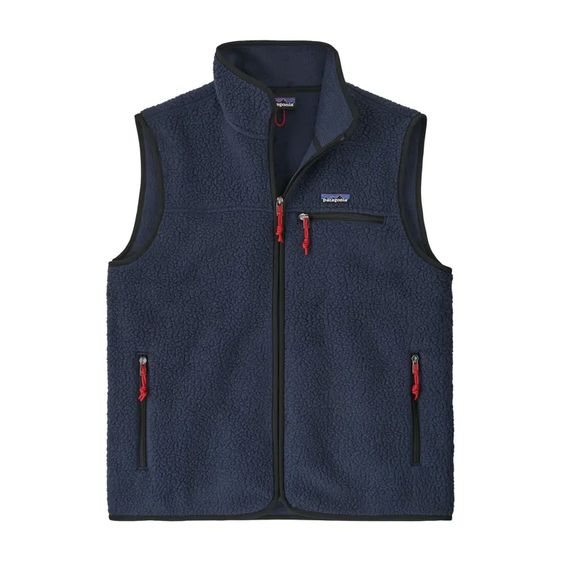 Patagonia Retro Pile Men's Fleece Vest in New Navy