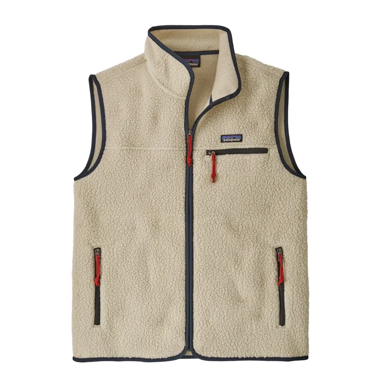 Patagonia Retro Pile Men's Fleece Vest in Pelican