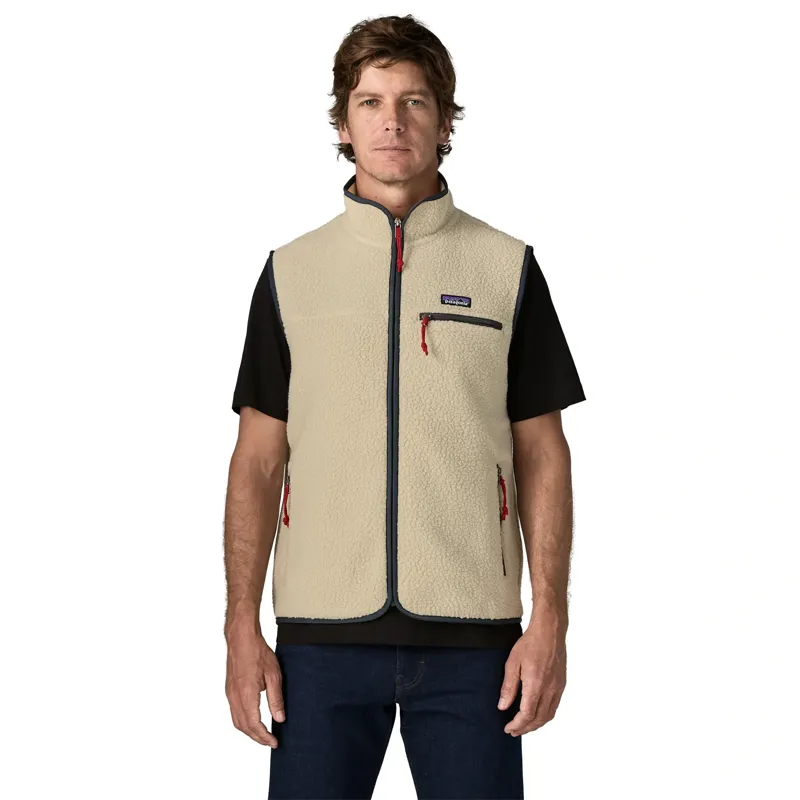 Patagonia Retro Pile Men's Fleece Vest in Pelican-1