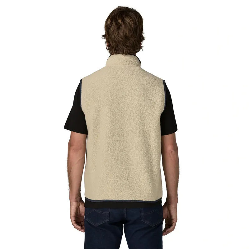 Patagonia Retro Pile Men's Fleece Vest in Pelican-2