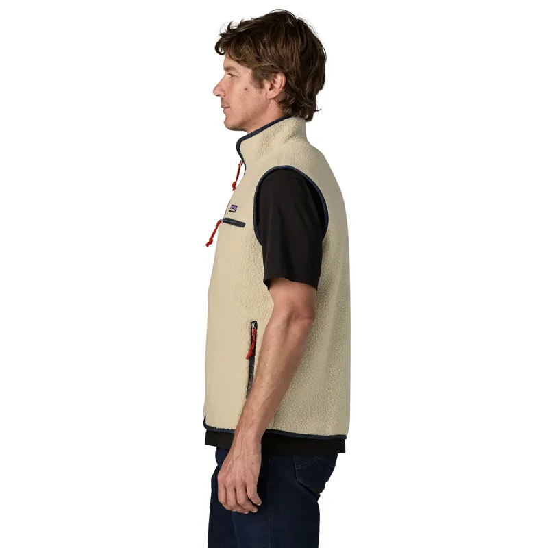 Patagonia Retro Pile Men's Fleece Vest in Pelican-3