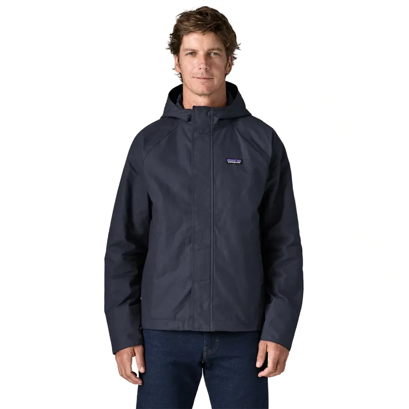 Patagonia Men's Dry Wax Cotton Jacket in New Navy-1